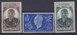 Saint Pierre Et Miquelon   323/324 ** + 314 ** - Unused Stamps