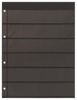 Kobra Einsteckblätter Schwarz E26 Mit 6 Streifen (10er Pack) Neu ( - Sonstige & Ohne Zuordnung