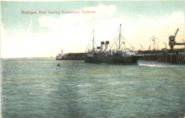 Boulogne Boat Leaving Folkestone Harbour - Folkestone