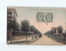 FRANCONVILLE : Boulevard De La Mairie - état ( Partiellement Décollée ) - Franconville