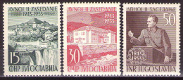 Yugoslavia 1953 -1st Republican Legislative Assembly AVNOJ II  - Mi 735-737 - MNH**VF - Unused Stamps