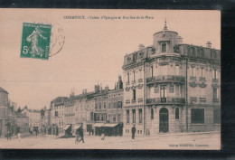 Cpa 55 Commercy Caisse D'Epargne Et Rue Bas De La Place - Commercy