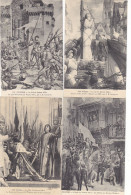 PETIT LOT DE 16 CPA DIFFERENTES SUR JEANNE D ARC . TRES BON ETAT. PETIT PRIX.A SAISIR .PORT : 4.50E - Historische Persönlichkeiten