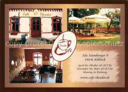 73614203 Ribbeck Nauen Cafe Theodor Gaststube Terrasse Ribbeck Nauen - Nauen