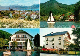 73614188 Weyregg Attersee Pension Staudinger Panorama Segeln Weyregg Attersee - Other & Unclassified