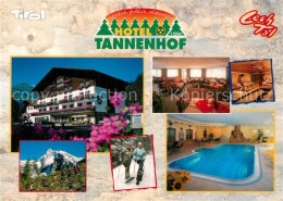 73614141 Steeg Tirol Hotel Tannenhof Gastraeume Sauna Hallenbad Steeg Tirol - Autres & Non Classés