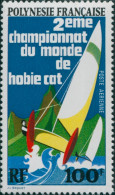 French Polynesia 1974 Sc#C106,SG187 100f Catamaran Sailing MNH - Autres & Non Classés