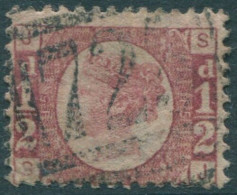 Great Britain 1870 SG49 ½d Rose QV JSSJ Plate 5 FU (amd) - Other & Unclassified