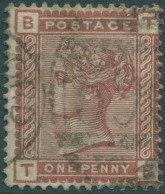 Great Britain 1880 SG166 1d Venetian Red QV BTTB FU (amd) - Sonstige & Ohne Zuordnung