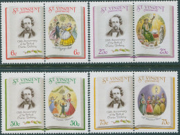 St Vincent 1987 SG1116-1123 Christmas Set MNH - St.Vincent (1979-...)