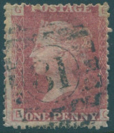 Great Britain 1854 SG36 1d Rose-red QV GEEG Plate 141 Perf 16 FU (amd) - Non Classificati