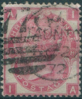 Great Britain 1867 SG103 3d Rose QV AIIA Rose Spray Wmk Plate 8 FU (amd) - Other & Unclassified