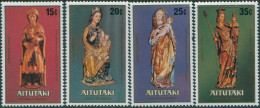 Aitutaki 1980 SG308-311 Christmas Set MNH - Cookeilanden