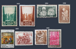 Poste Vaticane 1942 à 2000 - Lot De 13 Timbres Oblitérés - Ongebruikt