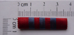 Replacement Ribbon - Order Of Merit To The People With Silver Star - Yugoslavia - Orden Zasluga Za Narod Sa Srebrnom Zve - Hueste