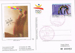 54964. Tarjeta BARCELONA 1990. Juegos Olimpicos Barcelona 92. COBI. Creatividad Grafica - Briefe U. Dokumente