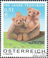 Österreich 2385 (kompl.Ausg.) Postfrisch 2002 100 Jahre Teddybär / Steiff - Neufs