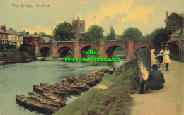 R595918 Wye Bridge. Hereford. Boots Cash Chemists Pelham Series No. 264 - Monde