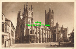 R596445 Canterbury Cathedral. S. W. 6091. Shoesmith And Etheridge. Norman. 1954 - Monde