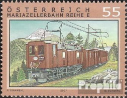 Österreich 2663 (kompl.Ausg.) Postfrisch 2007 Eisenbahn - Ungebraucht