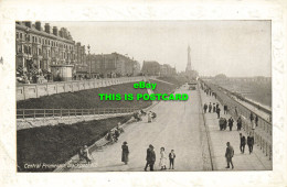 R595922 Central Promenade. Blackpool. N. S. Advance Series. 1923 - Monde