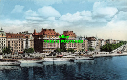 R596757 Stockholm. Strandvagen. 54 20. Grafisk Konst Import - Monde