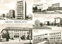 73613833 Bieblach Hochhaeuser Bergarbeiter Poliklinik Kinderkrippe Kindergarten  - Gera