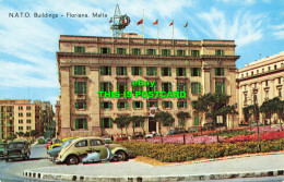 R596765 N. A. T. O. Buildings. Floriana. Malta. A. B. C. Library. Rotalcolor. Ro - Welt