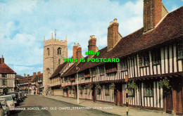 R596767 Grammar School And Gild Chapel. Stratford Upon Avon. Salmon - Monde