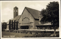 CPA Oldenburg Im Großherzogtum Oldenburg, Bahnhof - Autres & Non Classés