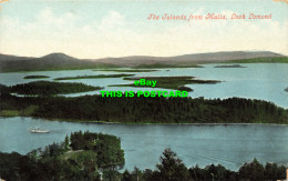 R595933 Islands From Mulia. Loch Lomond. Valentines Series - Welt