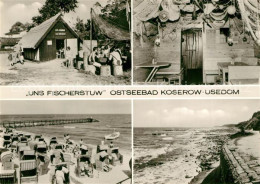 73613797 Koserow Ostseebad Usedom Strand Streckelbergmauer FDGB Feriendorf Koser - Other & Unclassified