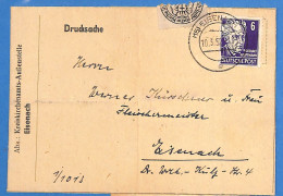 Allemagne Zone Soviétique - 1952 - Lettre De Eisenach - G32750 - Other & Unclassified