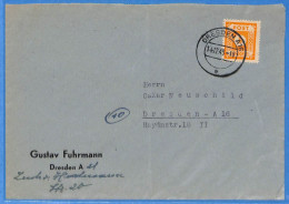 Allemagne Zone Soviétique - 1945 - Lettre De Dresden - G32741 - Other & Unclassified