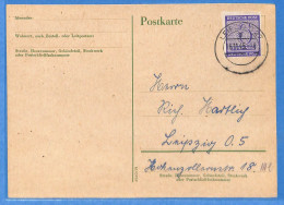 Allemagne Zone Soviétique - 1945 - Carte Postale De Leipzig - G32721 - Autres & Non Classés