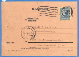 Allemagne Zone Soviétique - 1946 - Carte Postale De Erfurt - G32718 - Sonstige & Ohne Zuordnung