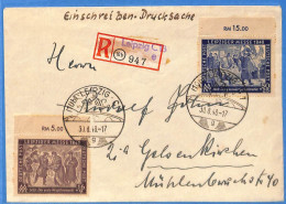 Allemagne Zone Soviétique - 1948 - Lettre Einschreiben De Leipzig - G32705 - Autres & Non Classés