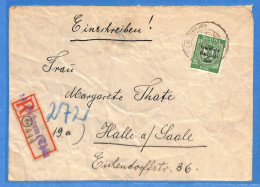 Allemagne Zone Soviétique - 1948 - Lettre Einschreiben De Gehren - G32704 - Autres & Non Classés