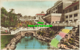 R595937 Waterfall Rock Gardens Pavilion. Bournemouth. 209046. Valentines. RP. 19 - Monde