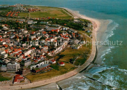 73613760 Norderney Nordseebad Fliegeraufnahme Mit Weststrand Norderney Nordseeba - Norderney