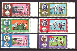 Togo 728 T/m 733 Used Red Cross (1969) - Togo (1960-...)