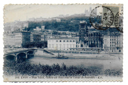 (69). Lyon. 1 Cp. (7) 293 Pont Tilsitt Cathedrale Saint-Jean Et Coteau De Fourvière - Other & Unclassified