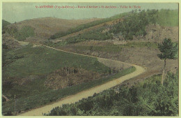 63 - B18944CPA - SAINT ST ANTHEME - Vallee De Enfer - Route AMBERT - Très Bon état - PUY-DE-DOME - Autres & Non Classés