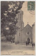 46 - B18579CPA - ALVIGNAC LES EAUX - Place Eglise - Très Bon état - LOT - Other & Unclassified