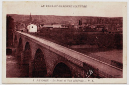 82 - B21041CPA - REYNIES - Le Pont Et Vue Generale - Très Bon état - TARN-ET-GARONNE - Sonstige & Ohne Zuordnung