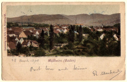 0 - B19735CPA - ALLEMAGNE - MULLHEIM - Carte Pionniere 1900 - Bon état - EUROPE - Muellheim