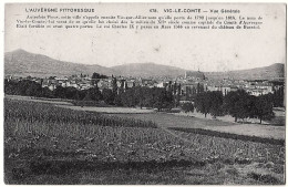 63 - B18920CPA - VIC LE COMTE - Vue Generale - Très Bon état - PUY-DE-DOME - Vic Le Comte