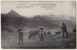 63 - B18900CPA - AUVERGNE - Une Vacherie Dans La Montagne - Très Bon état - PUY-DE-DOME - Autres & Non Classés