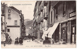 63 - B18888CPA - LE MONT DORE - Rue Rigny - Restaurant Du Centre - Très Bon état - PUY-DE-DOME - Le Mont Dore