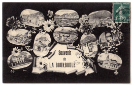 63 - B18859CPA - LA BOURBOULE - Souvenir, Carte Vues Multiples - Très Bon état - PUY-DE-DOME - La Bourboule